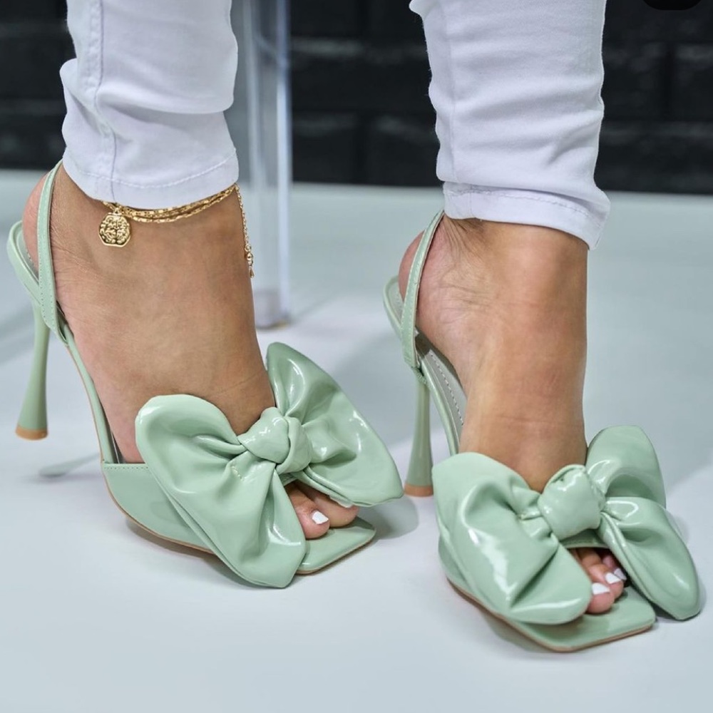 Skittles mules Mint